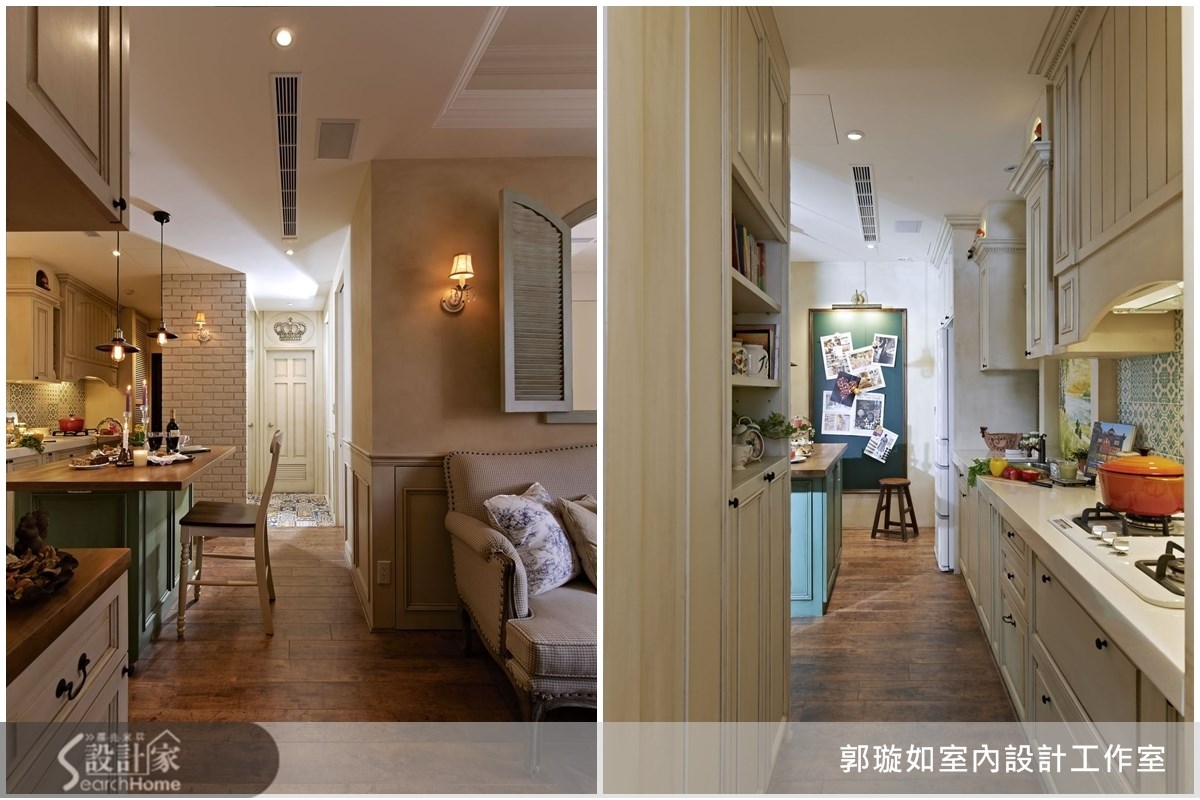 這是一間在景美的 17 坪屋宅,屋主擔任導遊的工作,設